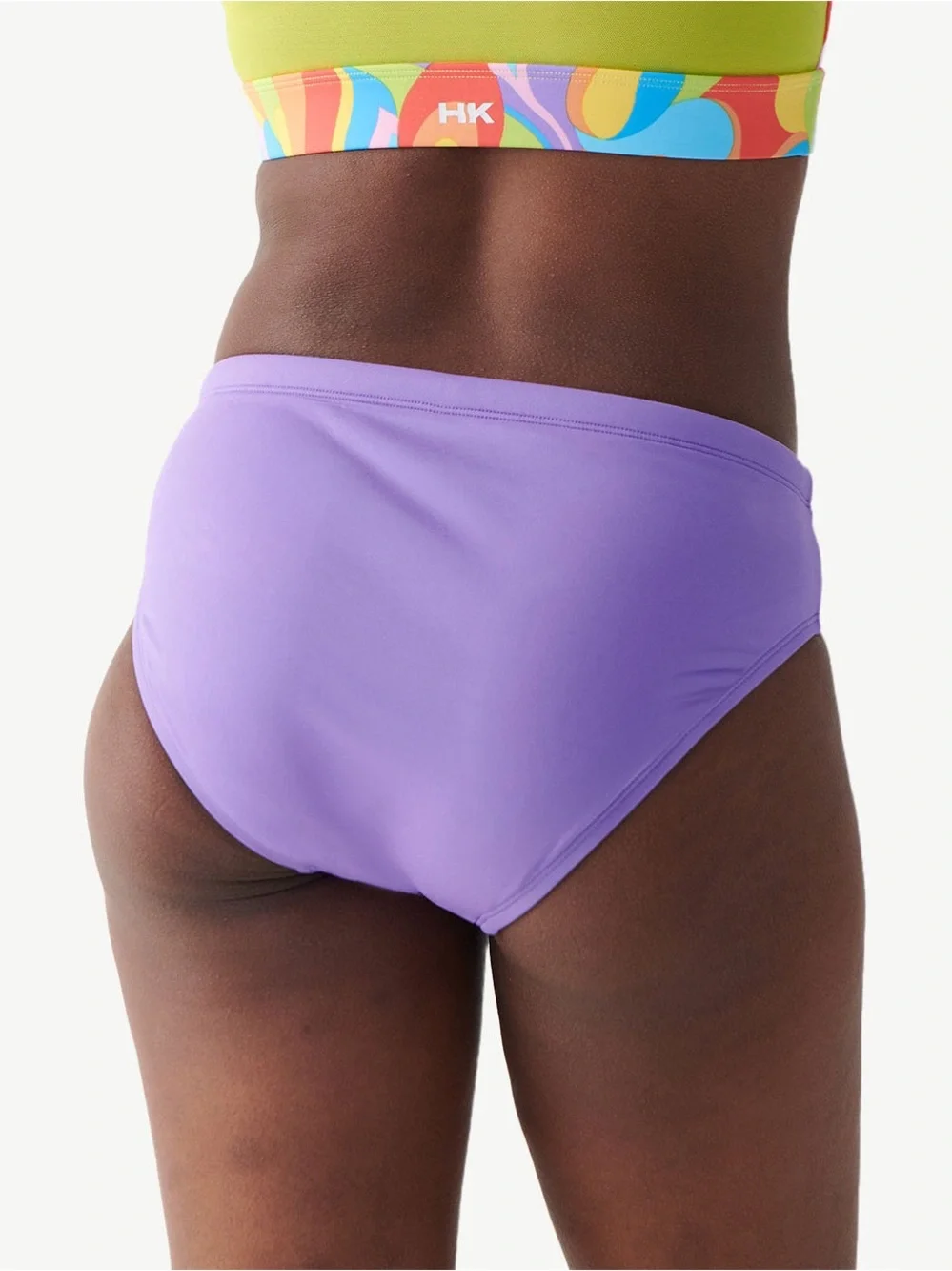 Humankind Violet Swim Brief Bikini Bottom Size M